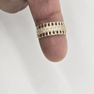10kt Real Gold Ring Band For Women